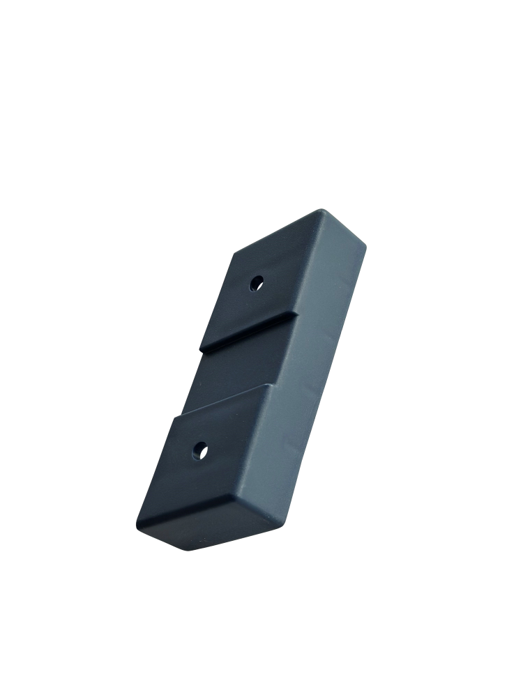 Afdekkapje blauw Links