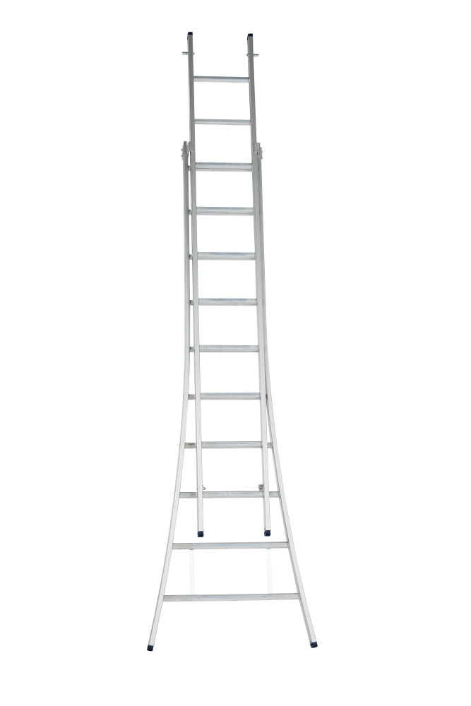 Atlas ladder / 2 x 10, gebogen, ano, reform